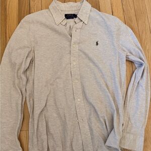 Polo by Ralph Lauren beige Men's Shirt